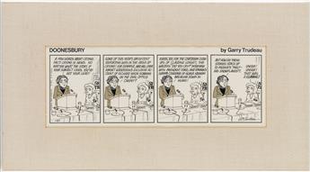 (CARTOONS) GARRY TRUDEAU. A few words about crying. Fact: crying is news.
